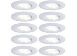 LED-Deckenleuchte Calla IP65 max. 10x 6 Watt, 10-teilig Deckenlampe