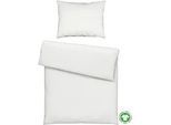 Bettwäsche Bio-Anna Uni Weiß ca. 140x200cm