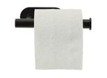 Toilettenpapierhalter aus Metall in Schwarz