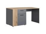 Schreibtisch Cadix Anthrazit/Eichefarben
