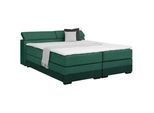 Boxspringbett Sevilla Dunkelgrün ca. 140x200cm