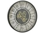 Wanduhr Metropol II in Grau/Weiß Ø ca. 57cm