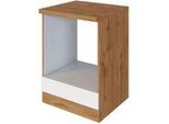 Held Herdumbauschrank ca. 60 cm Eiche/Weiß