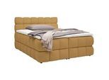 Boxspringbett Bubble Box Senfgelb ca. 180x200cm