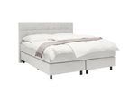 Boxspringbett Primo Hellgrau ca. 160x200cm