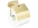 Toilettenpapierhalter in Goldfarben