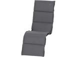 Siena Garden Liegenauflage Grau