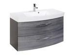 Waschtischkombi Florida in Graphitfarben
