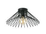 Deckenleuchte Duccio Schwarz max. 22 Watt Deckenlampe