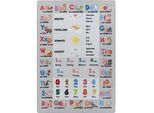 Kinderteppich Play Grau ca. 80x120cm
