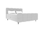 Boxbett Mona Hellgrau ca. 140x200cm