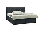 Boxspringbett Belano Schwarz ca. 180x200cm