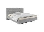 Polsterbett Pedro D Grau ca. 180x200cm