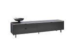 Dieter Knoll Lowboard Riani, Anthrazit, Metall, 2 Schublade(n) Schubladen, kaltweiß, 216.8x50.1x46 cm, Beleuchtung, Wohnzimmer, Wohnwände, Lowboards