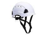 Portwest Bergsteiger-Helm Height Endurance, EN 1249, belüftet, verstellbares Kopfteil, ohne Schild, ABS und PC, weiss