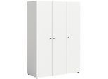 Drehtürenschrank DARWIN ca.120x176x51cm Weiß