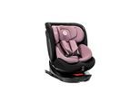 Lorelli Kindersitz Concord Pro 40 - 150 cm Stützbein Nackenkissen Rückenlehne rosa