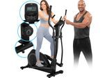 Miweba Sports Crosstrainer MC500, Pulsmessung, Transportrollen