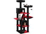 Pawz Road großer Katzenbaum 180cm schwarz