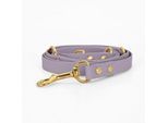 THE DOG IDEA Biothane Hundeleine Gold Lavendel
