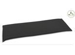 Bankauflage GO-DE, grau (anthrazit), B:48cm H:148cm, Bezug: 100% Polyester, Polsterauflagen, Bankauflage, 3 Sitzer, wasserabweisend