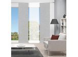 Schiebegardine VISION S "PIVE 3er SET" Gr. 1, silber (silberfarben), B:60cm H:260cm, Polyester, Gardinen, Schiebegardine, Schiebevorhang Digidruck 3er Set PIVE