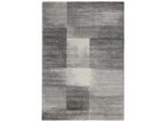 Novel Webteppich, Grau, Textil, Karo, rechteckig, 160x230 cm, Oeko-Tex® Standard 100, für Fußbodenheizung geeignet, Teppiche & Böden, Teppiche, Moderne Teppiche