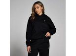 MP Damen Basics Oversize-Kapuzenpulli – Schwarz - XS