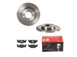 BREMBO Bremsensatz, Scheibenbremse Bremsensatz-Vorderachse ijdtidguj6 Vorderachse voll 239mm 12mm für Audi VW