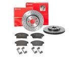 BREMBO Bremsensatz, Scheibenbremse sk8k0f3lu4 Vorderachse Gelocht/innenbel. 276mm 26mm für Opel Vaughall CHEVROLET BUICK GM (SGM)