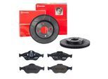 BREMBO Bremsensatz, Scheibenbremse Bremsensatz-Vorderachse MAX LINE sk8k0ezz49 Vorderachse innenbelüftet 258mm 22mm für Ford MAZDA