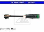 ATE Bremsensatz, Scheibenbremse Bremsensatz-Hinterachse ijzjsg6br0 Hinterachse belüftet 303mm 28mm für Mercedes VAG