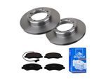 ATE Bremsensatz, Scheibenbremse Bremsensatz-Hinterachse ijf141hzo6 Hinterachse voll 302mm 18mm für Vaughall Opel RENAULT NISSAN