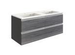Waschtischkombi in Grau 'Arezzo'