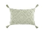 Zierkissen Boho Schilfgrün ca. 40x60cm