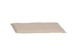 Bankauflage Ascot ca. 120x45 cm Beige
