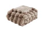 Felldecke Bella Taupe ca. 130x180cm