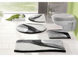 Badematte OTTO HOME "Magnus, Badvorleger, Badezimmer Teppich" Gr. 10, grau, H:20mm, Polyacryl, Badematten, Badematte, mehrfarbig, Badteppich, Badematten auch als 2 teiliges Set & rund
