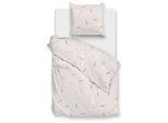 Bettwäsche ZO HOME "Mirella", rosa (soft, pink), B/L: 155cm x 220cm, 1 Stk., 1 Stk., Mako-Satin, B/L: 80cm x 80cm, 2 Stk., Mako-Satin, Obermaterial: 100% Baumwolle, Bettwäsche, Bettwäsche, Bettwäsche aus 100% Baumwolle, hochwertiges Mako-Satin