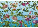 Vliestapete KOMAR "Vlies - Jardin - Größe 368 x 248 cm", bunt, B:368m L:248m, Tapeten, Wohnzimmer, Schlafzimmer