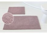 Badematte OTTO HOME "Kaelan, weicher Chenille", rosa, H:14mm, Polyester, Badematten, Badematte, Badvorleger, Badteppich weiches Chenille, pastellfarben, Badezimmer