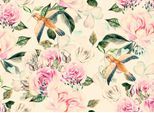 Fototapete LIVING WALLS "Designwalls Paradise 2", bunt (rosa, grün, creme), B:3,5m L:2,55m, Vlies, Tapeten, Vlies, Wand, Schräge, Decke