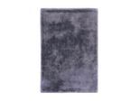 Hochflor-Teppich KAYOOM "Boundless 225", anthrazit, B:160cm H:40mm L:230cm, Polyester, Teppiche, Hochflor, Modernes Muster, Fußbodenheizungsgeeignet, Wohnzimmer