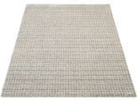 Teppich OCI DIE TEPPICHMARKE "NEW VILLA GEO", grau (grau, creme), B:240cm H:20mm L:290cm, Polypropylen, Teppiche, Teppich, fein kariertes Design, Wohnzimmer