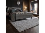 Hochflor-Teppich FLAIR RUGS "Feather", grau, B:160cm H:40mm L:230cm, Kunstfaser, Teppiche