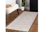Teppich AYYILDIZ TEPPICHE "SAHARA 1113", beige, B:80cm H:12mm L:250cm, Polypropylen, Teppiche, Teppich, Läufer / Pflegeleicht / Strapazierfähig / Trend Colors/ Wohnzimmer