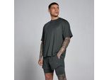 MP Herren Hybrid Oversized Mesh-T-Shirt – Vintage-Schwarz - S