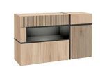 Sideboard Cross Schwarz/Hickory
