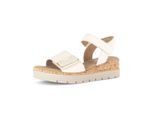 Plateausandaletten GABOR "Plateau Sandale", Damen, Gr. 40, beige, Schuhe