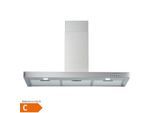 PKM Kaminhaube 9004W - 90cm, Edelstahl, LED, Abluft/Umluft, Dunstabzugshaube